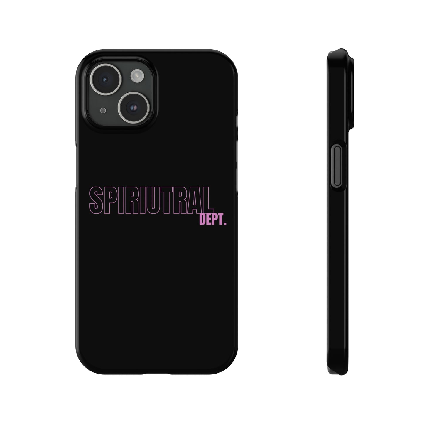 "Spiritual DEPT." iPhone Cases