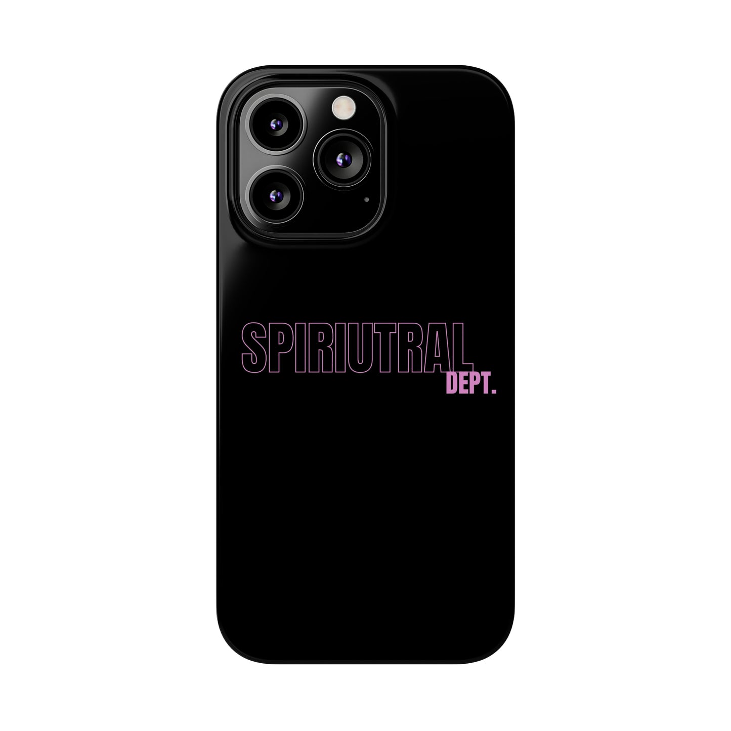"Spiritual DEPT." iPhone Cases