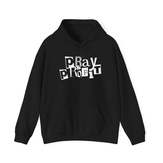 "Pray & Profit"Luxury Heavy Weight Hoodie