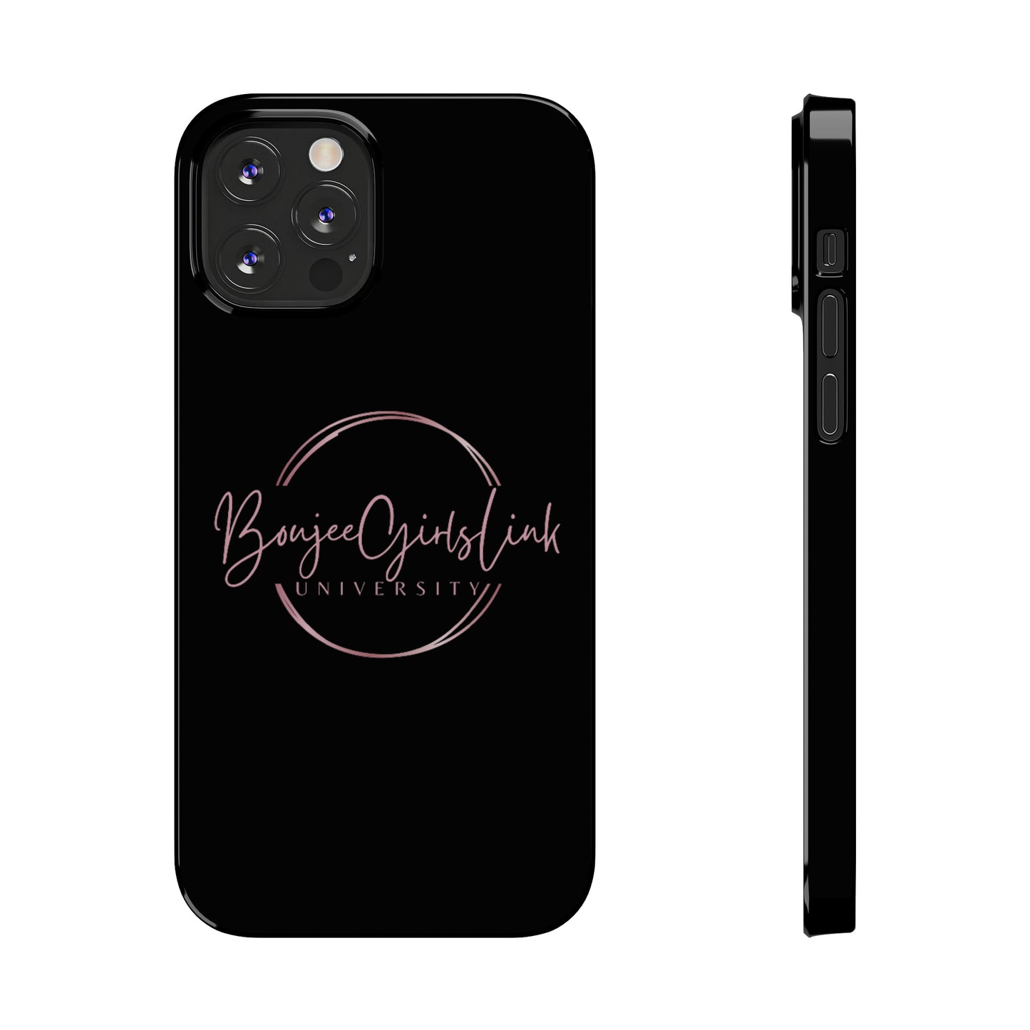 Boujee Girls Link University iPhone Cases